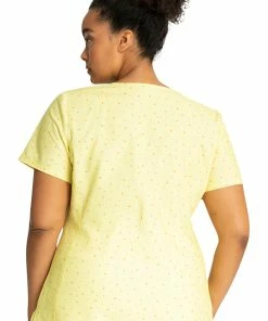 Cherokee Clearance Women's Under The Rainbow Print Scrub Top 11 Cherokee Clearance Women's Under The Rainbow Print Scrub Top -Cherokee Shop 3 ck tf772 printclearance 650