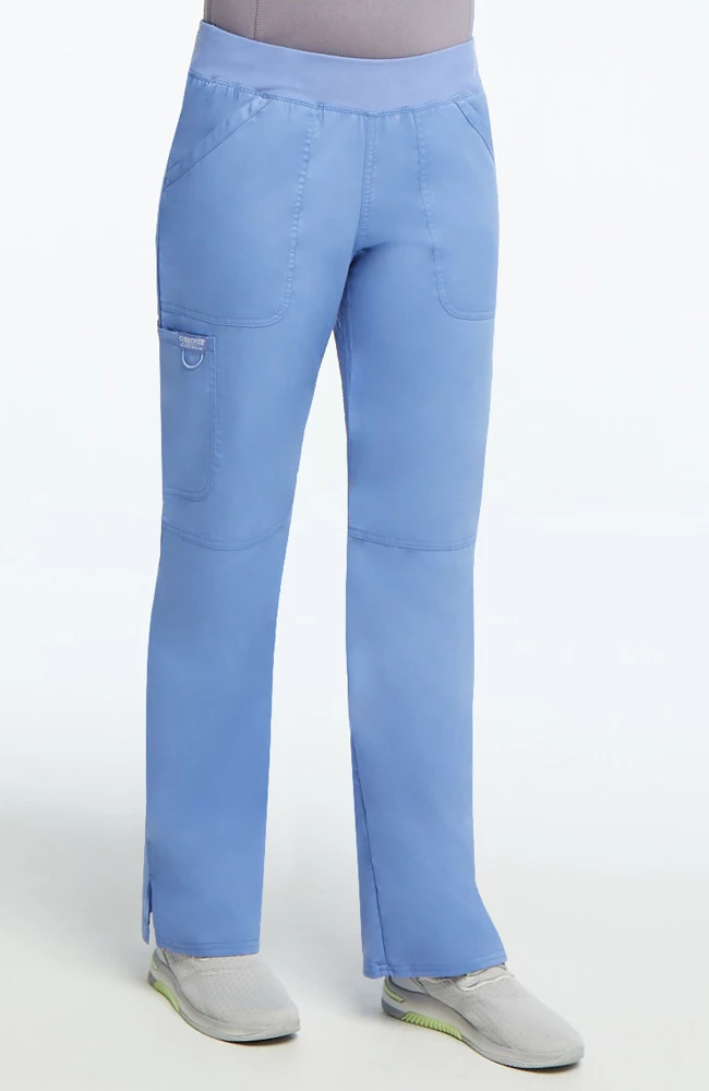 Cherokee Workwear Clearance Women's Elastic Waistband Cargo Pull-On Scrub Pant 5 Cherokee Workwear Clearance Women's Elastic Waistband Cargo Pull-On Scrub Pant - Image 3