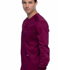 Cherokee Workwear Clearance Men's Snap Front Solid Scrub Jacket 8 Cherokee Workwear Clearance Men's Snap Front Solid Scrub Jacket -Cherokee Shop 3 ck ww380 clearance 650