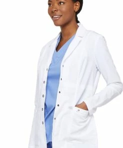 Dickies Clearance Women's Snap Front 28" Lab Coat -Cherokee Shop 3 di 82400 clearance 650
