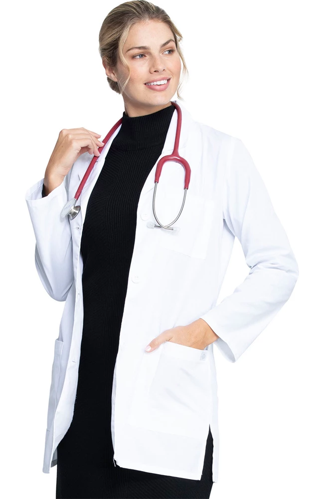 Dickies Women's 3 Pocket 32" Lab Coat 5 Dickies Women's 3 Pocket 32" Lab Coat - Image 3