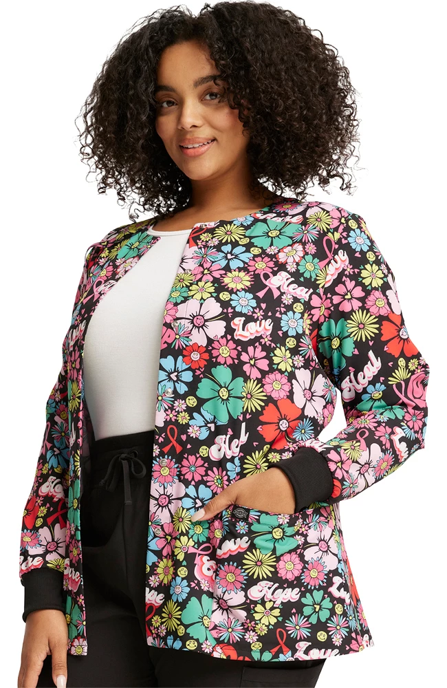 Dickies Women's Love Hope Heal Print Jacket 5 Dickies Women's Love Hope Heal Print Jacket - Image 3