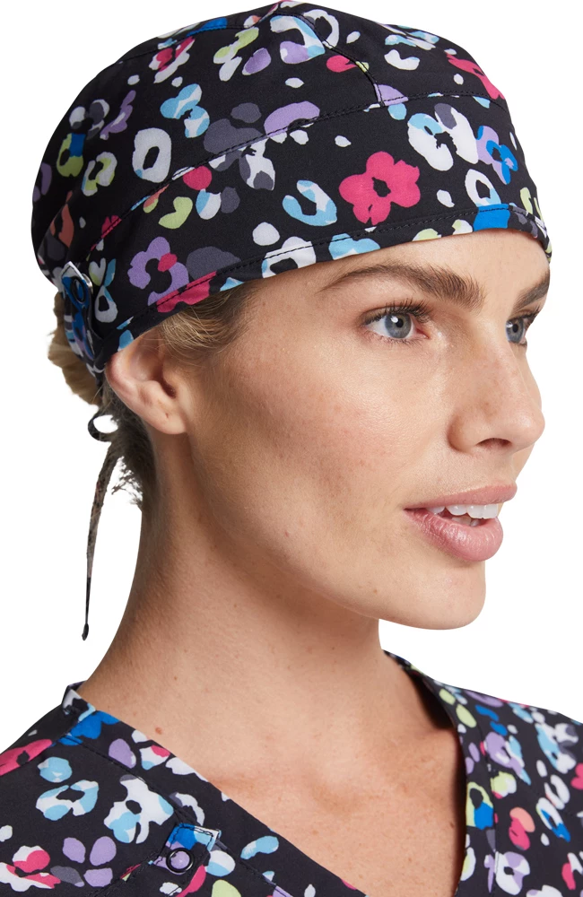 Dickies Women's Safari Pop Print Scrub Hat 5 Dickies Women's Safari Pop Print Scrub Hat - Image 3