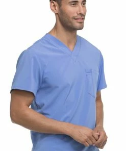 Dickies Clearance Men's V-Neck Solid Scrub Top -Cherokee Shop 3 di dk635 clearance 650