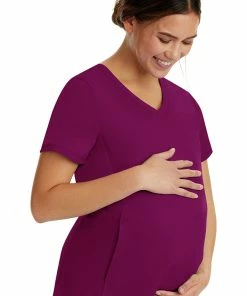 Healing Hands Women's Mila Maternity Solid Scrub Top 9 Healing Hands Women's Mila Maternity Solid Scrub Top -Cherokee Shop 3 hh 2510 650