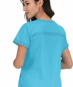 Koi Clearance Women's Kyra V-Neck Solid Scrub Top 9 Koi Clearance Women's Kyra V-Neck Solid Scrub Top -Cherokee Shop 3 ko 394 clearance 650