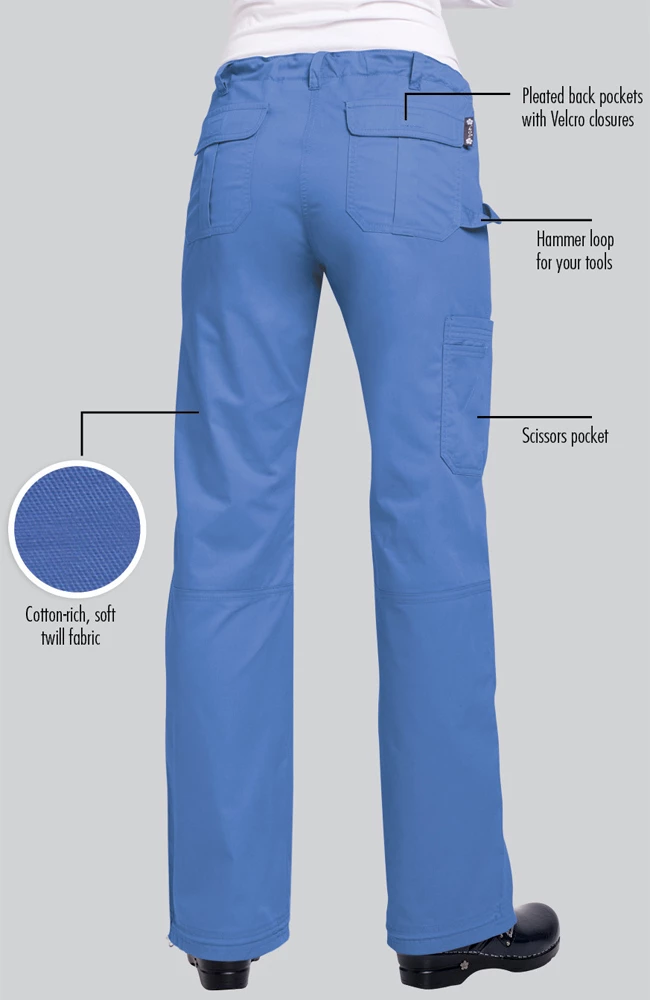 Koi Clearance Women's Lindsey Drawstring Elastic Waist Scrub Pant 5 Koi Clearance Women's Lindsey Drawstring Elastic Waist Scrub Pant - Image 3