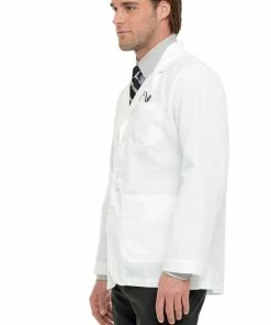 Landau Clearance Men's Three Button Closure Consultation 30¾" Lab Coat -Cherokee Shop 3 ln 3224 clearance 650