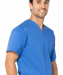 Landau Clearance Stretch Men's By V-Neck Solid Scrub Top 9 Landau Clearance Stretch Men's By V-Neck Solid Scrub Top -Cherokee Shop 3 ln 4098 clearance 650