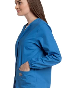 Landau Clearance Women's Warm Up Solid Scrub Jacket -Cherokee Shop 3 ln 75221 clearance 650