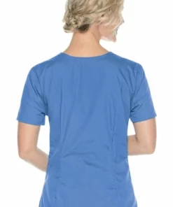 Landau Urbane Essentials Women's Tailored Solid Scrub Top -Cherokee Shop 3 ln 8111 650