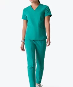 Medelita Women's Calyx V-Neck Scrub Top -Cherokee Shop 3 md et12117 650