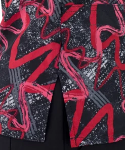 Maevn Uniforms Women's Abstract Wavy Print Scrub Top -Cherokee Shop 3 mv 1767 print 650 2