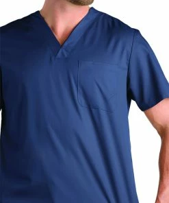 EON Men's V-Neck Mesh Panel COOLMAX Solid Scrub Top 7 EON Men's V-Neck Mesh Panel COOLMAX Solid Scrub Top -Cherokee Shop 3 mv 5208 650