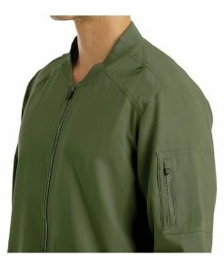 Maevn Uniforms Men's Front Zip Warm Up Scrub Jacket -Cherokee Shop 3 mv 5861 650