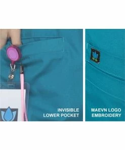 Maevn Uniforms Women's Boot Cut Cargo Scrub Pant 7 Maevn Uniforms Women's Boot Cut Cargo Scrub Pant -Cherokee Shop 3 mv 9626 650