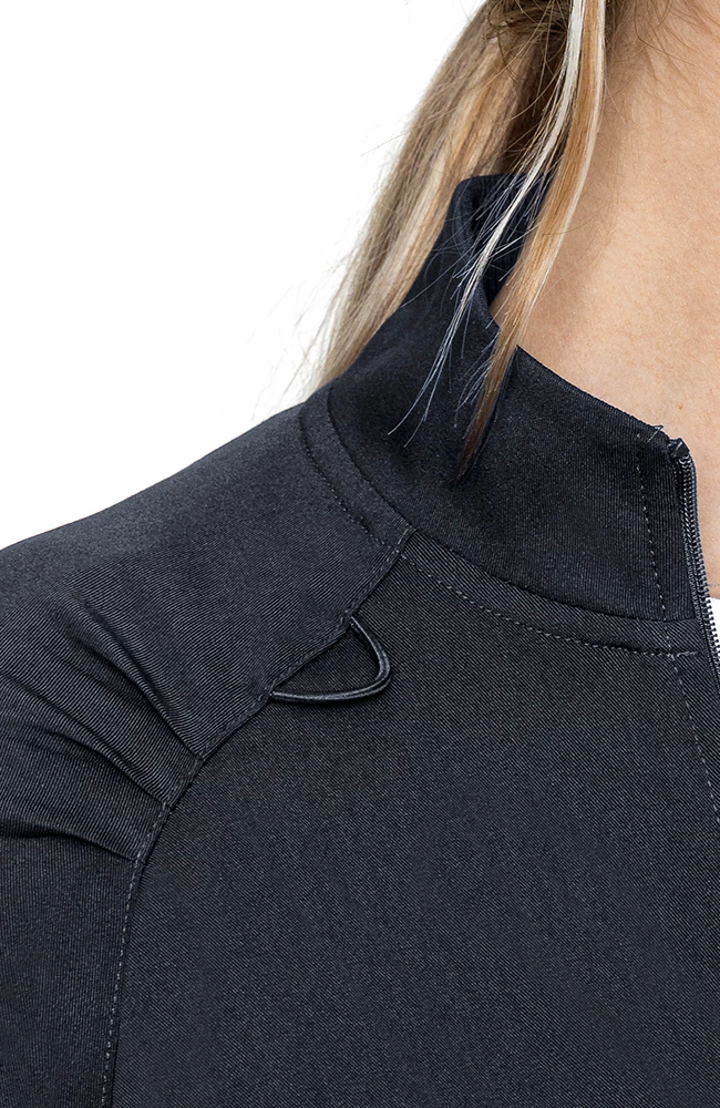 Med Couture Women's Raglan Solid Scrub Jacket 5 Med Couture Women's Raglan Solid Scrub Jacket - Image 3