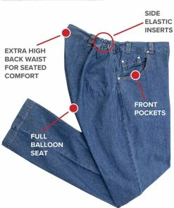 Silverts Clearance Men's Stretch Denim Wheelchair Jeans 7 Silverts Clearance Men's Stretch Denim Wheelchair Jeans -Cherokee Shop 3 si 41050 clearance 650