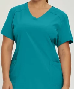White Cross Women's V-Neck Solid Scrub Top -Cherokee Shop 3 wc 785 650