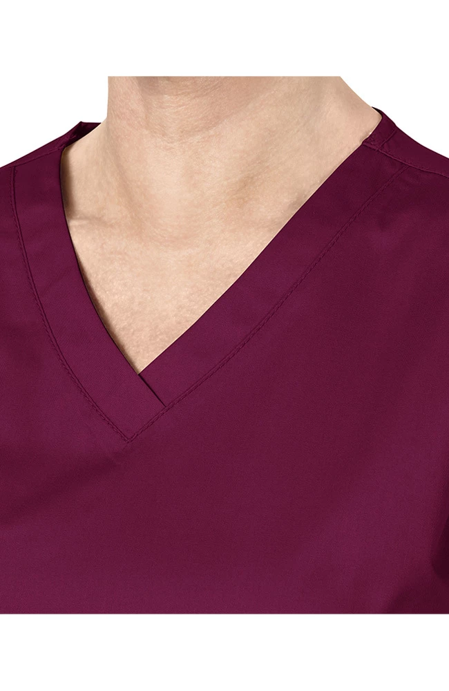 WonderWORK Clearance Women's V-Neck Solid Scrub Top 5 WonderWORK Clearance Women's V-Neck Solid Scrub Top - Image 3
