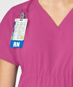 WonderWink Women's Maternity V-Neck Scrub Top 9 WonderWink Women's Maternity V-Neck Scrub Top -Cherokee Shop 3 wk 4555 650