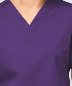 WonderWink Clearance Women's Bravo Lady Fit V-Neck Solid Scrub Top -Cherokee Shop 3 wk 6016 clearance 650