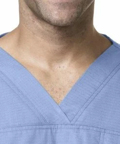 Carhartt Clearance Men's Multi-Pocket Solid Scrub Top -Cherokee Shop 3 wk c15208 clearance 650