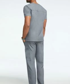 AllHeart Clearance Men's Solid Scrub Top & Cargo Scrub Pant Set -Cherokee Shop 4 ah lsset1 clearance 650