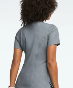 AllHeart Clearance Women's Mock Wrap Solid Scrub Top & Cargo Scrub Pant Set -Cherokee Shop 4 ah lsset9 clearance 650