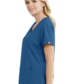 Grey's Anatomy Clearance Women's V-Neck Solid Scrub Top -Cherokee Shop 4 bc 2115 clearance 650