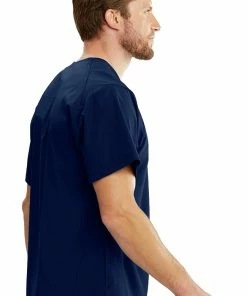 Barco One Clearance Men's Vortex Solid Scrub Top -Cherokee Shop 4 bc bot040 clearance 650
