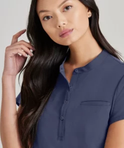 Barco Uniforms Barco Unify Women's Henley Tuck-In Scrub Top -Cherokee Shop 4 bc but163 650