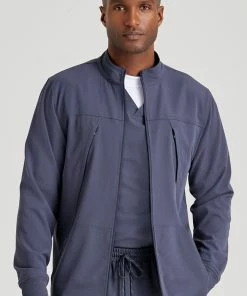 Barco Uniforms Barco Unify Men's Warm Up Scrub Jacket -Cherokee Shop 4 bc buw881 650