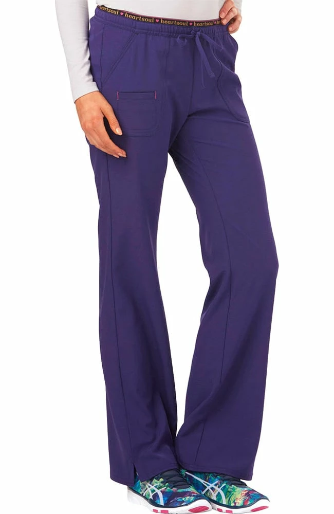 Heartsoul Clearance Women's Heart Breaker Drawstring Scrub Pant 6 Heartsoul Clearance Women's Heart Breaker Drawstring Scrub Pant - Image 4