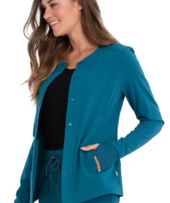 Cherokee Clearance Women's Solid Scrub Jacket -Cherokee Shop 4 ck ck387a clearance 650