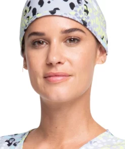 Cherokee Clearance Women's Spots Gone Wild Print Scrub Hat 10 Cherokee Clearance Women's Spots Gone Wild Print Scrub Hat -Cherokee Shop 4 ck ck513 printclearance 650