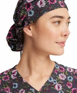 Cherokee Women's Romantic Garden Print Bouffant Scrub Hat 9 Cherokee Women's Romantic Garden Print Bouffant Scrub Hat -Cherokee Shop 4 ck ck514 print 650 1