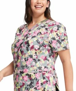 Cherokee Women's Floral Camotion Print Scrub Top 11 Cherokee Women's Floral Camotion Print Scrub Top -Cherokee Shop 4 ck ck634 print 650