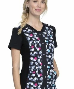 Cherokee Clearance Women's Two Times The Fun Print Scrub Top 9 Cherokee Clearance Women's Two Times The Fun Print Scrub Top -Cherokee Shop 4 ck ck657 printclearance 650