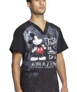 Cherokee Clearance Men's Today Is Amazing Print Scrub Top 9 Cherokee Clearance Men's Today Is Amazing Print Scrub Top -Cherokee Shop 4 ck ck676 printclearance 650