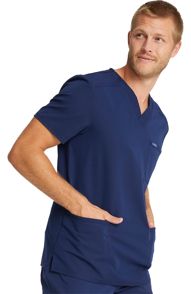 Cherokee Clearance Men's V-Neck Scrub Top 6 Cherokee Clearance Men's V-Neck Scrub Top - Image 4