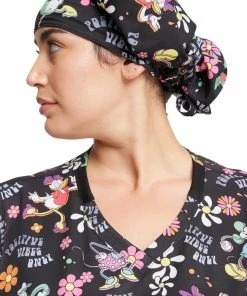 Cherokee Women's Positive Vibes Print Bouffant Scrub Hat 10 Cherokee Women's Positive Vibes Print Bouffant Scrub Hat -Cherokee Shop 4 ck tf514 print 650 1
