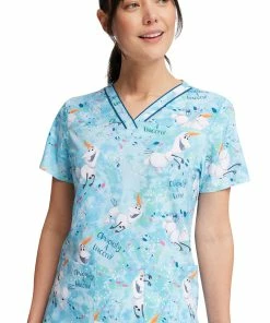 Cherokee Women's Obviously A Unicorn Print Scrub Top 11 Cherokee Women's Obviously A Unicorn Print Scrub Top -Cherokee Shop 4 ck tf610 print 650