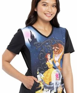 Cherokee Women's The Last Petal Print Scrub Top 9 Cherokee Women's The Last Petal Print Scrub Top -Cherokee Shop 4 ck tf627 print 650 2