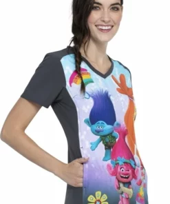 Cherokee Clearance Women's Musical Genius Print Scrub Top 9 Cherokee Clearance Women's Musical Genius Print Scrub Top -Cherokee Shop 4 ck tf637 printclearance 650 4