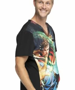 Cherokee Clearance Men's Doctor Strange Print Scrub Top 10 Cherokee Clearance Men's Doctor Strange Print Scrub Top -Cherokee Shop 4 ck tf700 printclearance 650 4