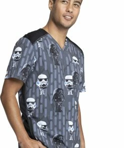 Cherokee Clearance Men's Chibi Empire Print Scrub Top 10 Cherokee Clearance Men's Chibi Empire Print Scrub Top -Cherokee Shop 4 ck tf713 printclearance 650