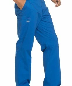 Cherokee Workwear Clearance Men's Zip Fly Tapered Scrub Pant -Cherokee Shop 4 ck ww200 clearance 650