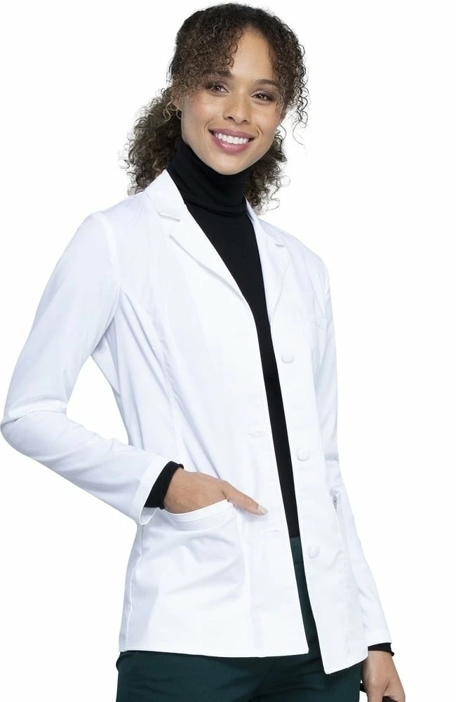 Cherokee Workwear Women's 28" Consultation Lab Coat 6 Cherokee Workwear Women's 28" Consultation Lab Coat - Image 4