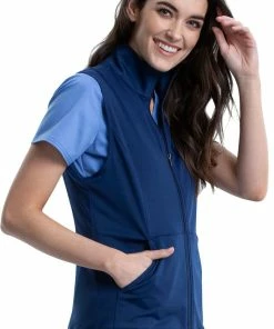 Cherokee Workwear Women's Knit Solid Scrub Vest 9 Cherokee Workwear Women's Knit Solid Scrub Vest -Cherokee Shop 4 ck ww521 650